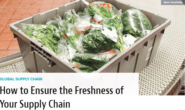 How to Ensure the Freshness of Your Supply Chain